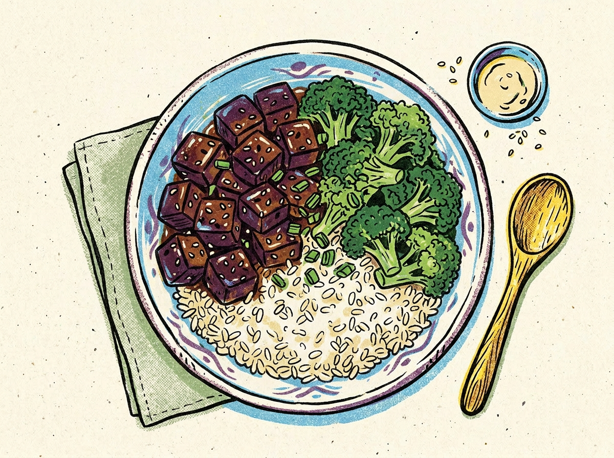 Tofu Furbo Teriyaki